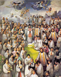 Santo André Kim Taegon e companheiros