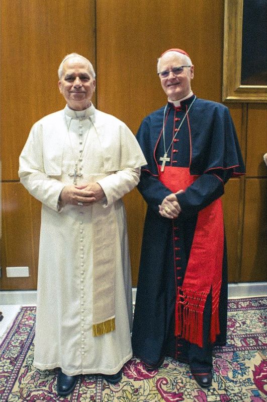 Cardeal Odilo Scherer é recebido pelo Papa Leão XIV no Vaticano - Arquidiocese de São Paulo