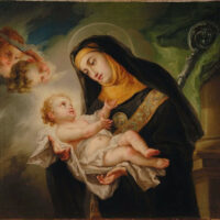 Santa Escolástica, virgem